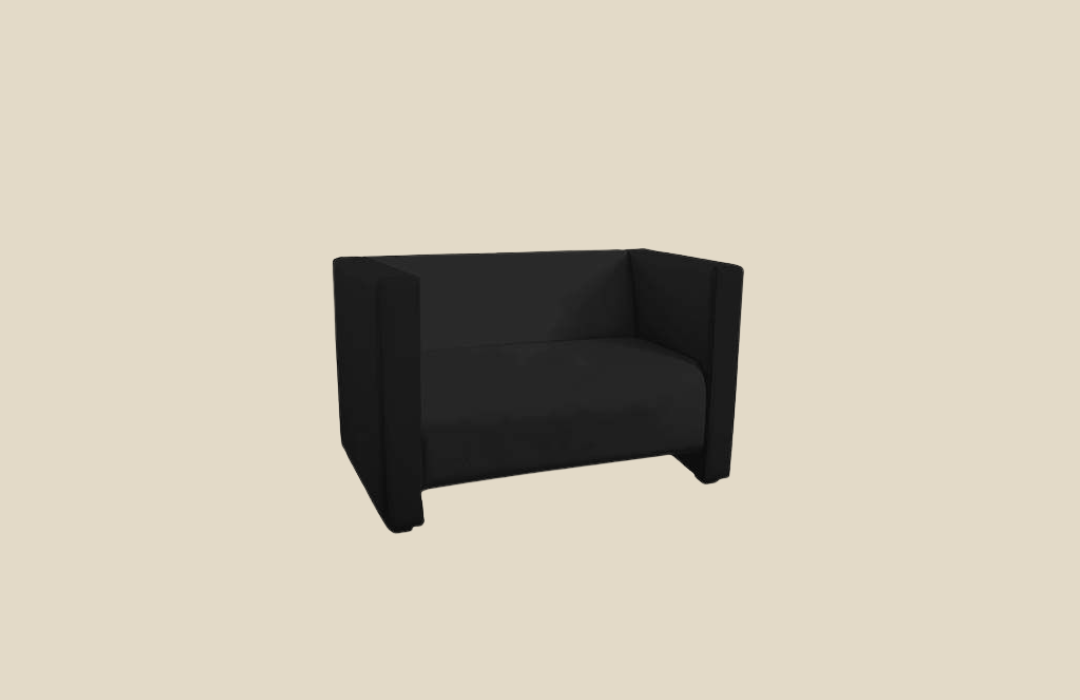 LOUNGE SOFA leather 2-seater