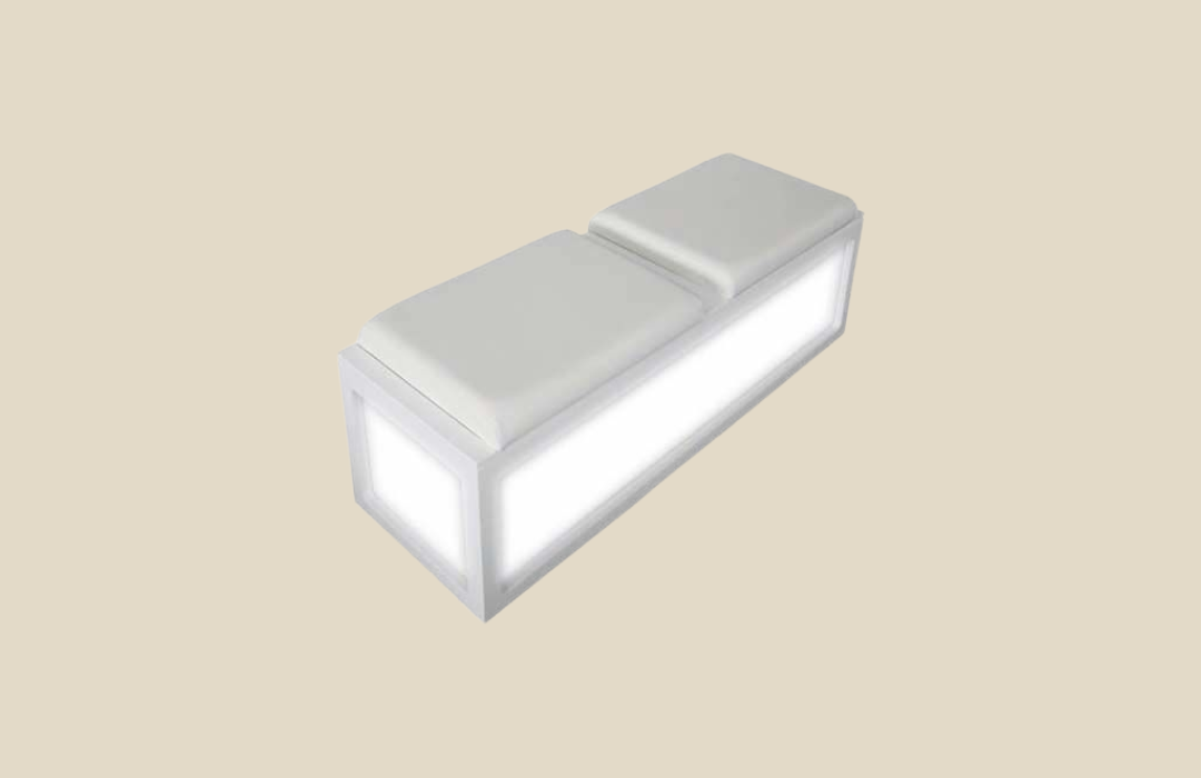 SITZBANK LED (weiß)