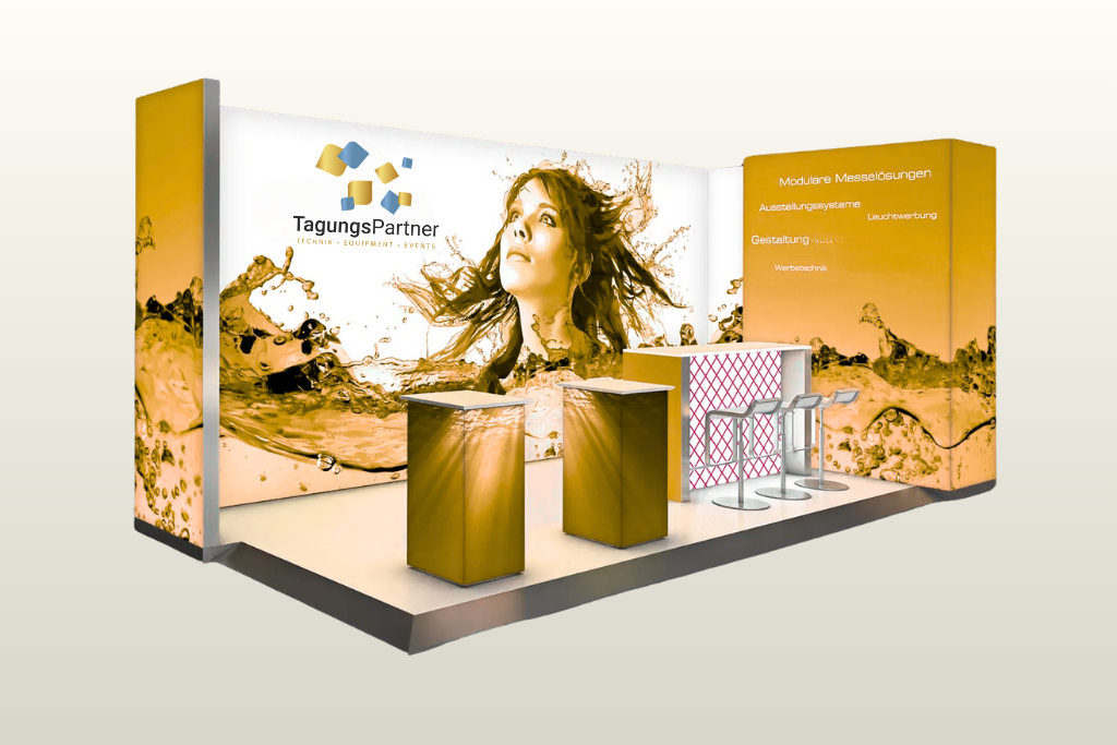 Trade fair stand modern