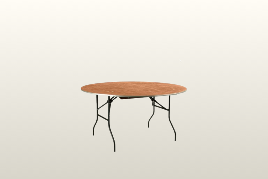 BANKETTTISCH rund 8er